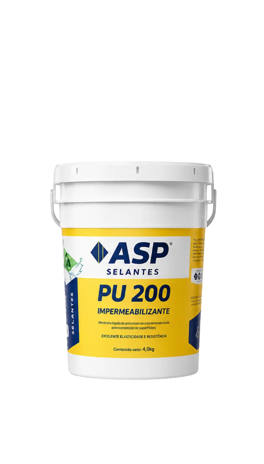ASP PU 200 — Impermeabilizante de Poliuretano, balde 4kg
